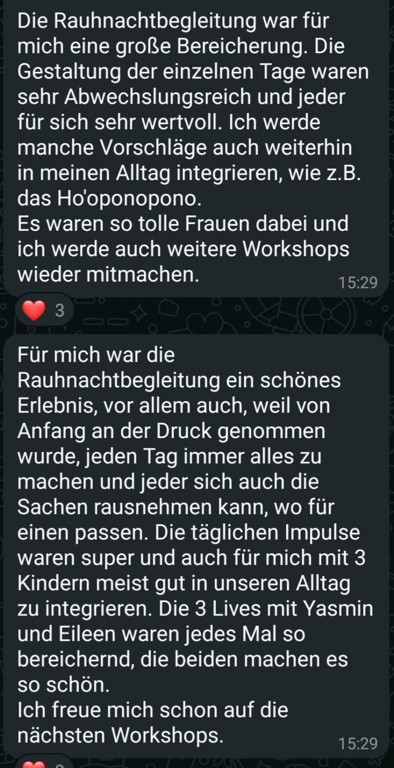 Rauhnachtbegleitung