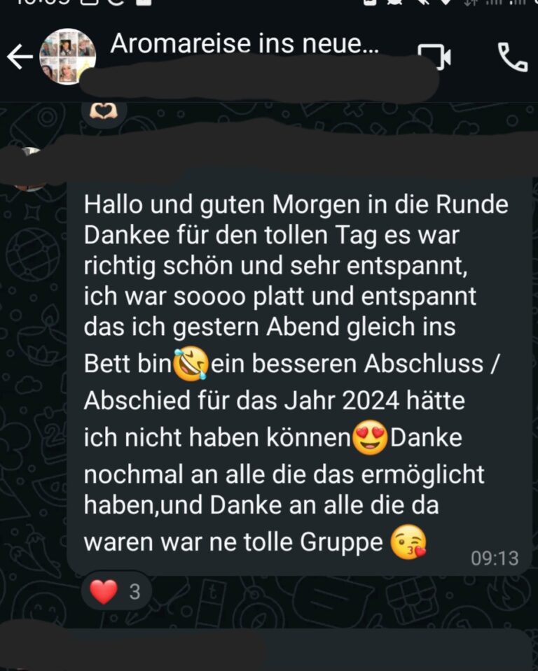 Aromareise ins neue Jahr